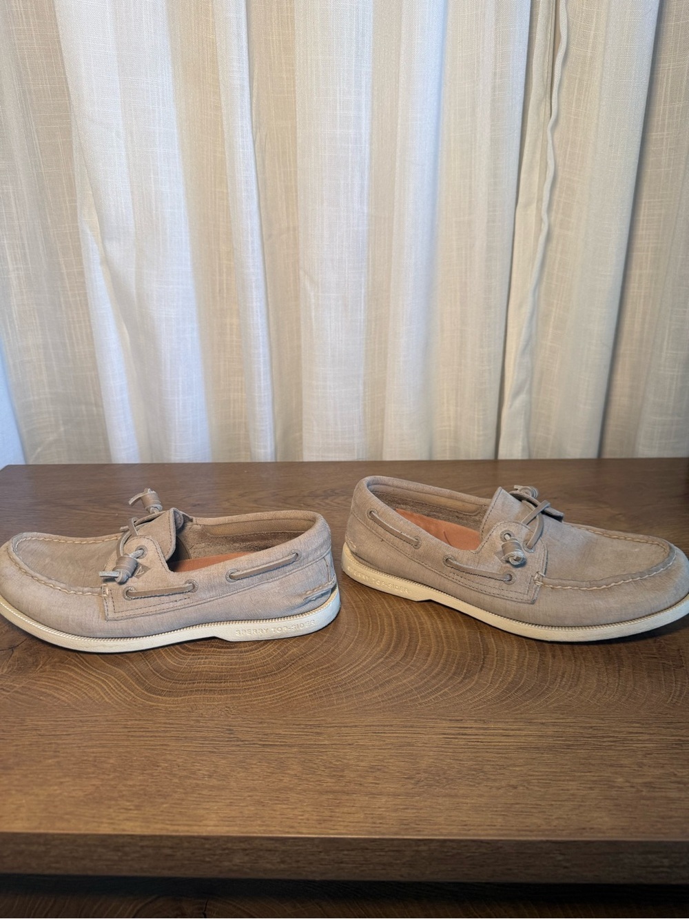 Sperry A/O 2-Eye Plushwave Boat Shoes Taupe Women’s Size 6.5 - Picture 3 of 7